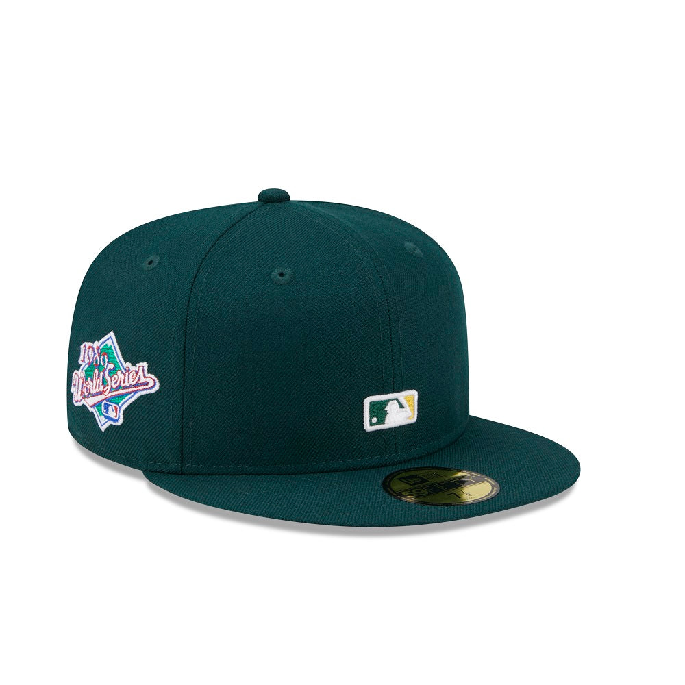 Oakland Athletics 59FIFTY MLB Reverse Logo Green Cap