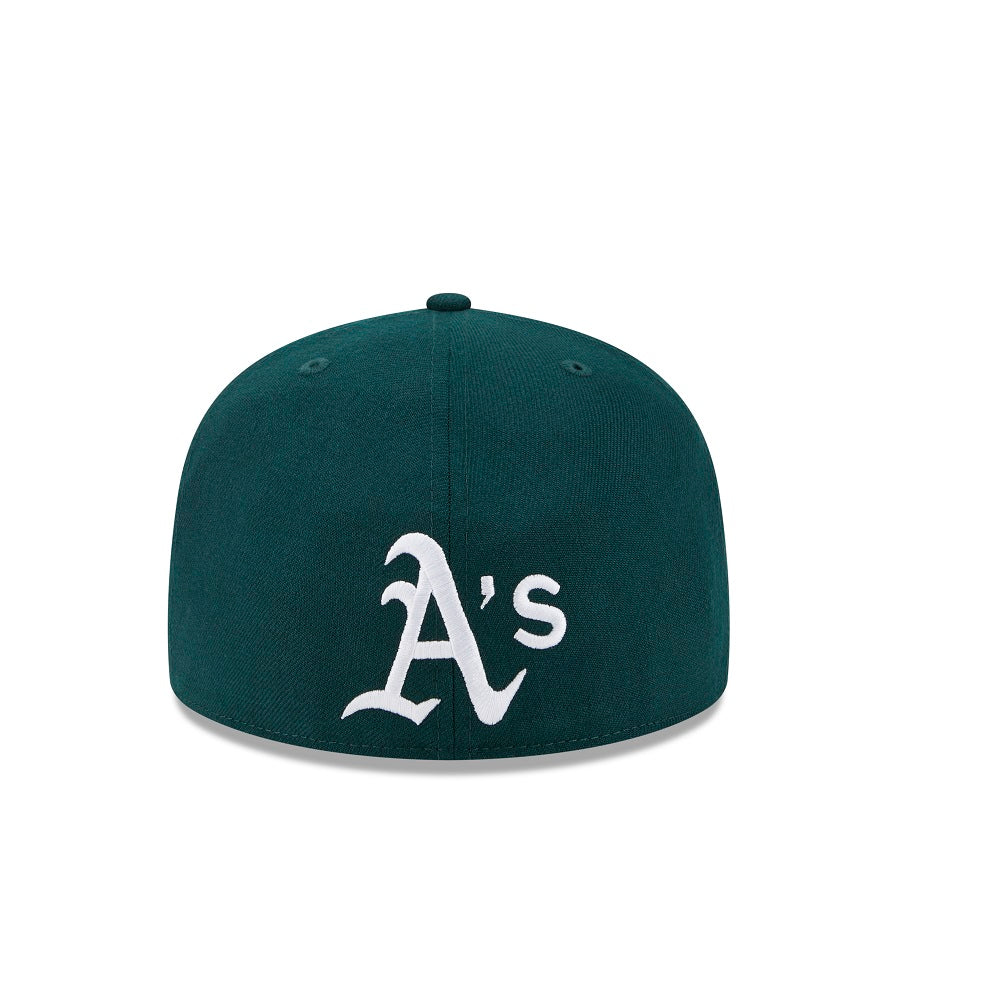 Oakland Athletics 59FIFTY MLB Reverse Logo Green Cap