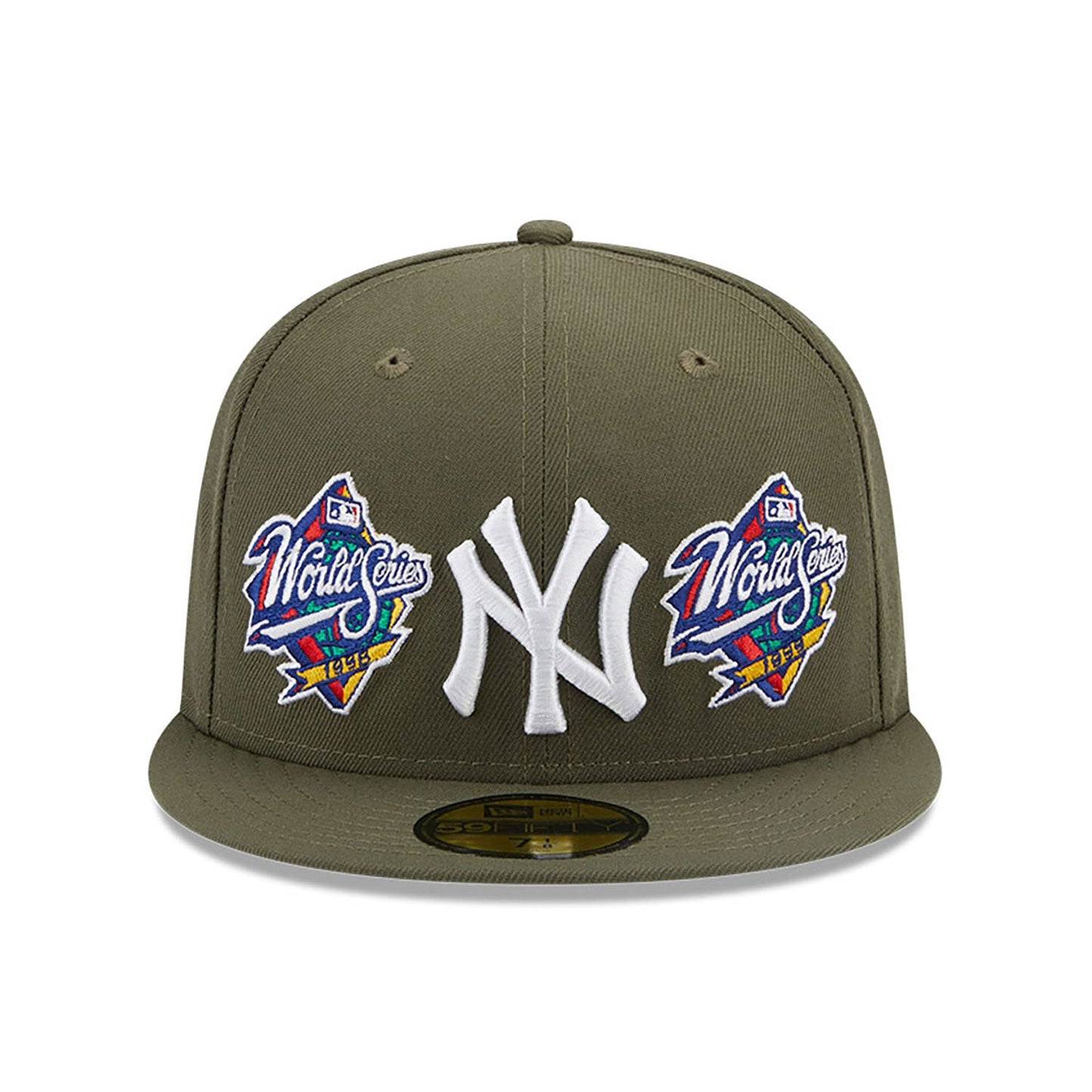 New York Yankees 59FIFTY MLB World Series Olive Cap