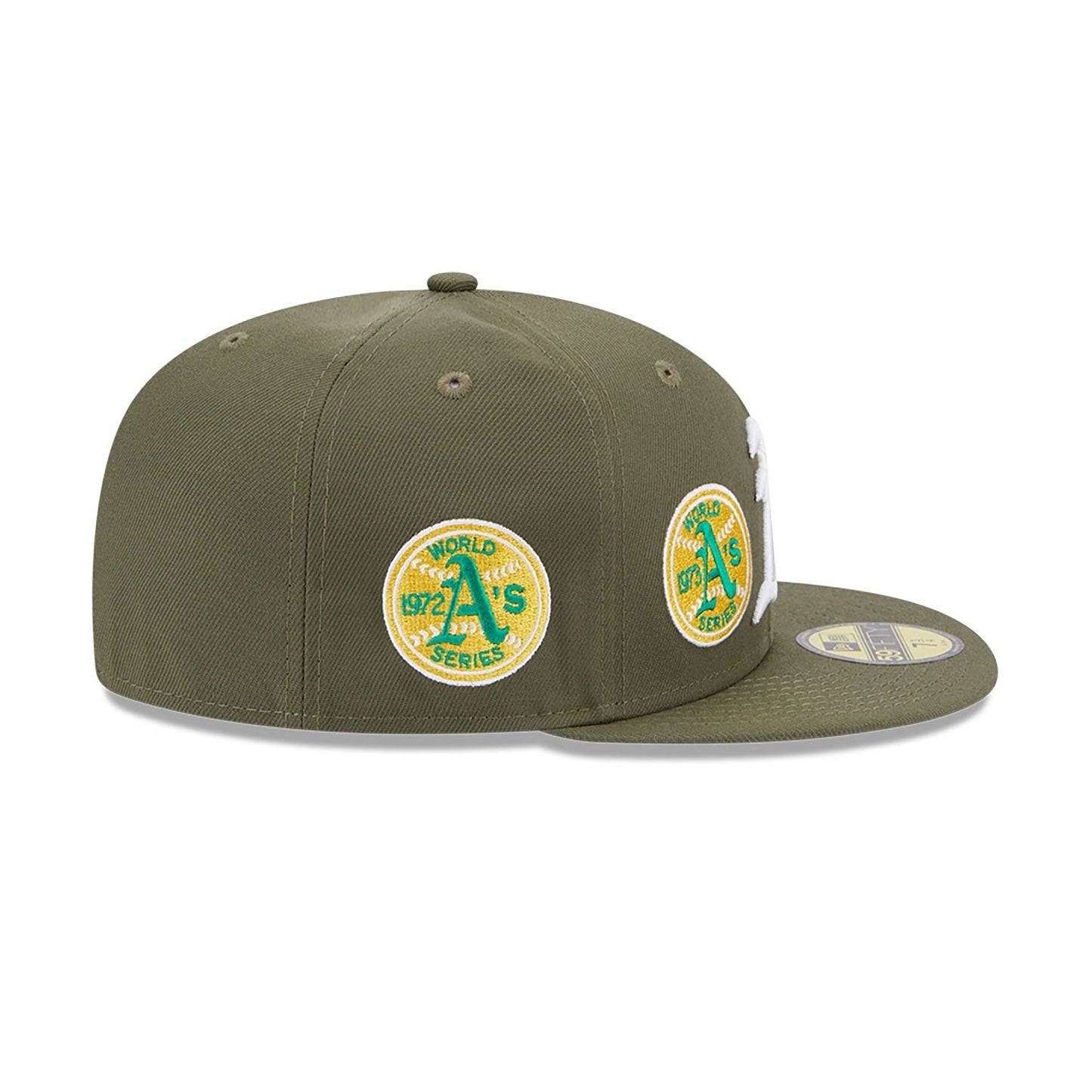 Oakland Athletics 59FIFTY MLB World Series Olive Cap