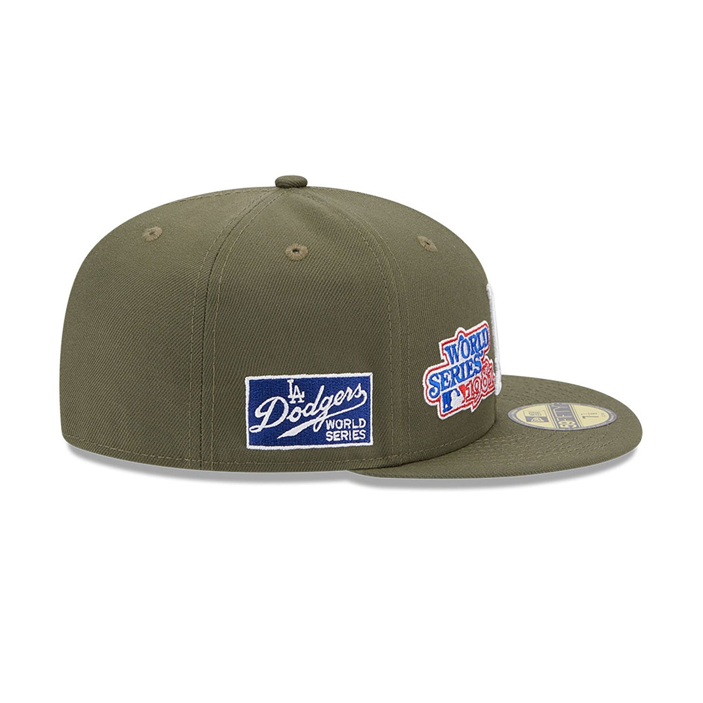 Los Angeles Dodgers 59FIFTY MLB World Series Olive Cap