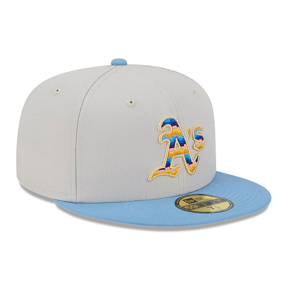Oakland Athletics 59FIFTY Beachfront Stone Cap