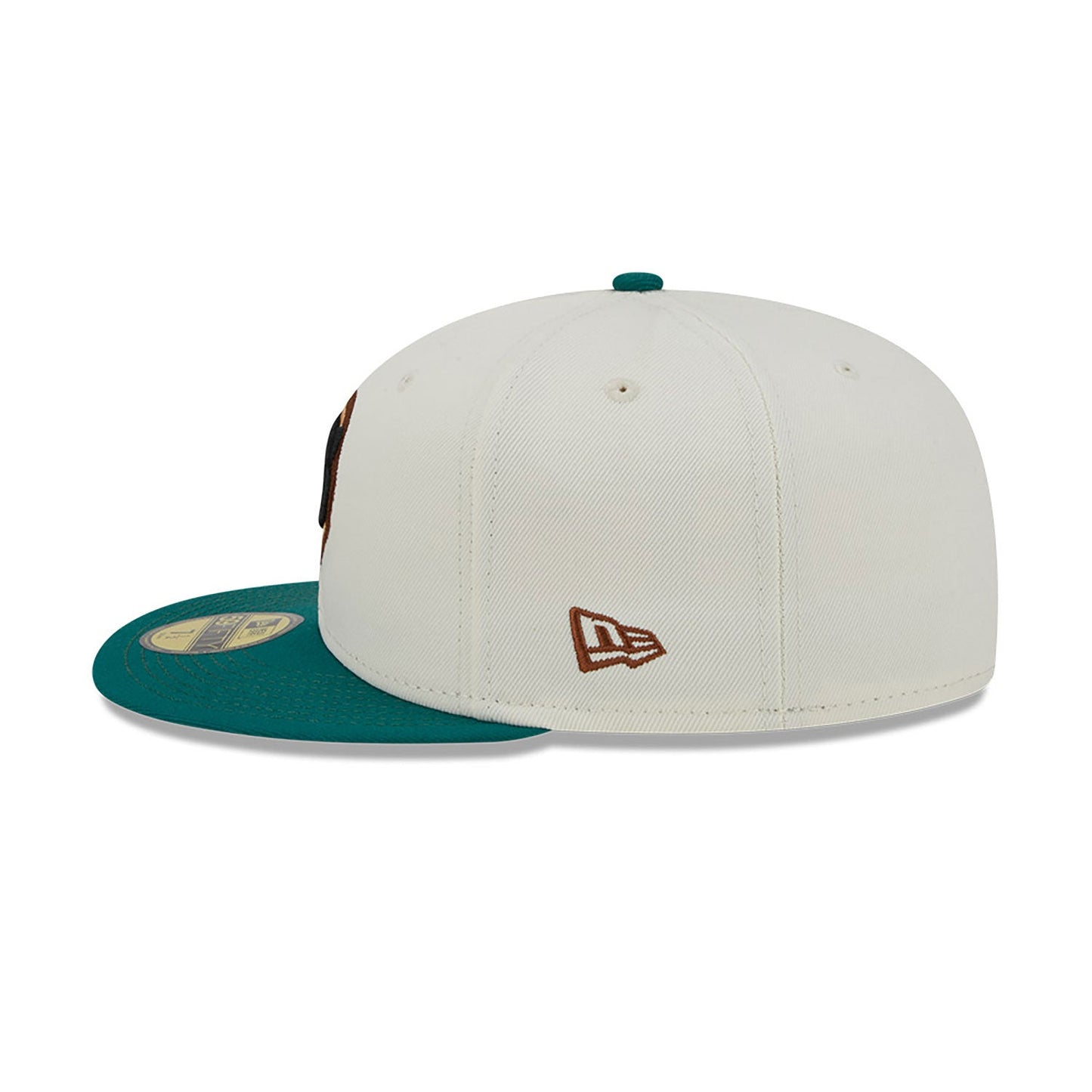 Chicago Cubs 59FIFTY Camp 16753 Stone/Green Cap