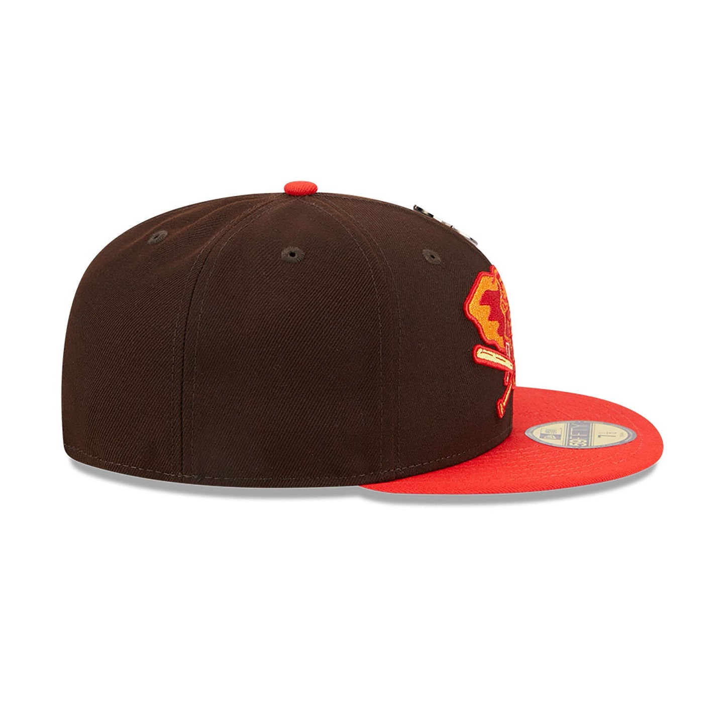Oakland Athletics 59FIFTY The Elements Brown/Red Cap