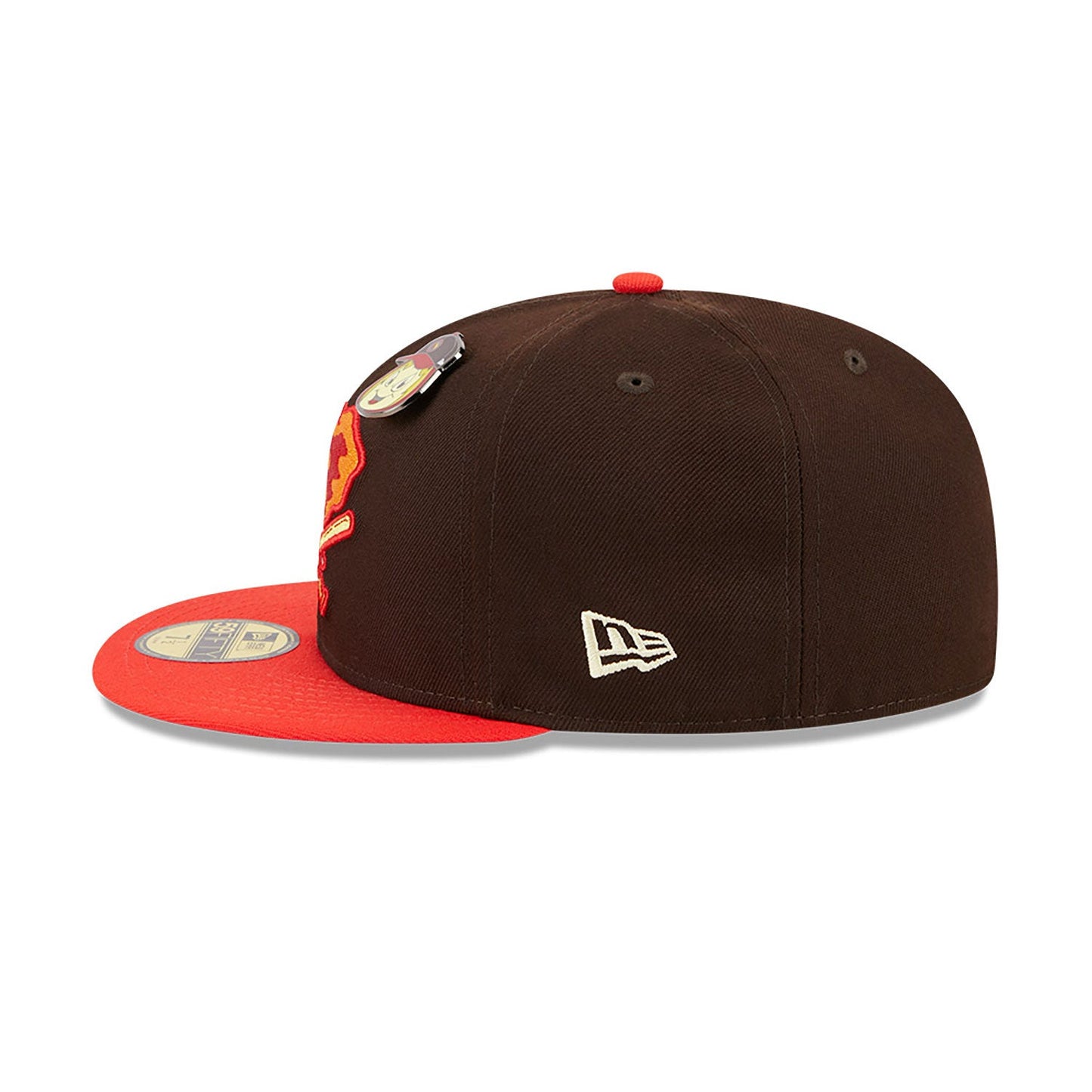 Oakland Athletics 59FIFTY The Elements Brown/Red Cap