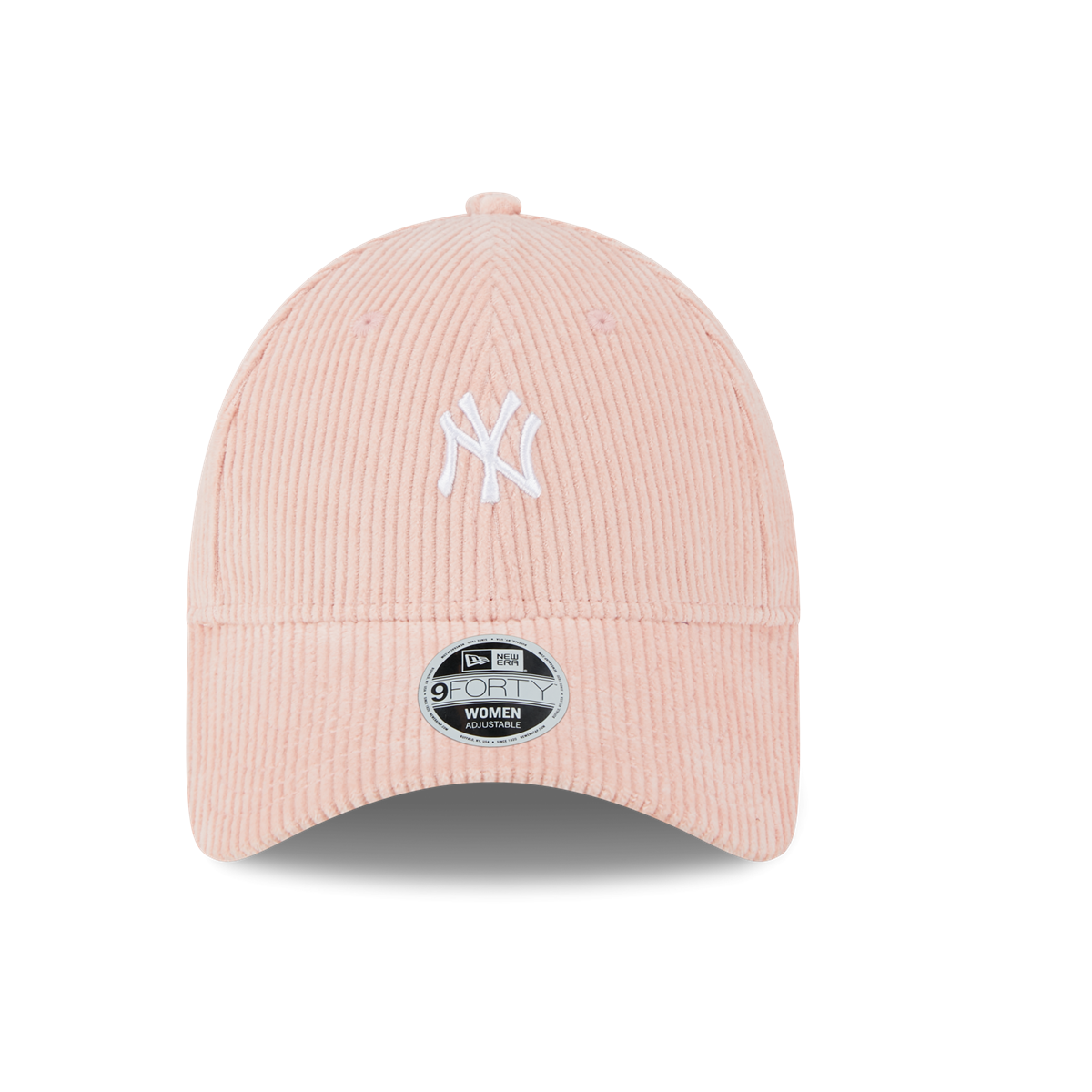 New York Yankees 9FORTY Womens Cord Pink Cap