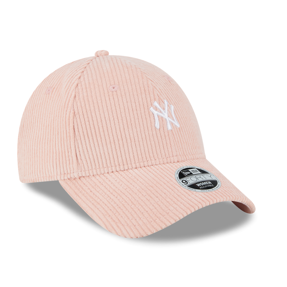 New York Yankees 9FORTY Womens Cord Pink Cap
