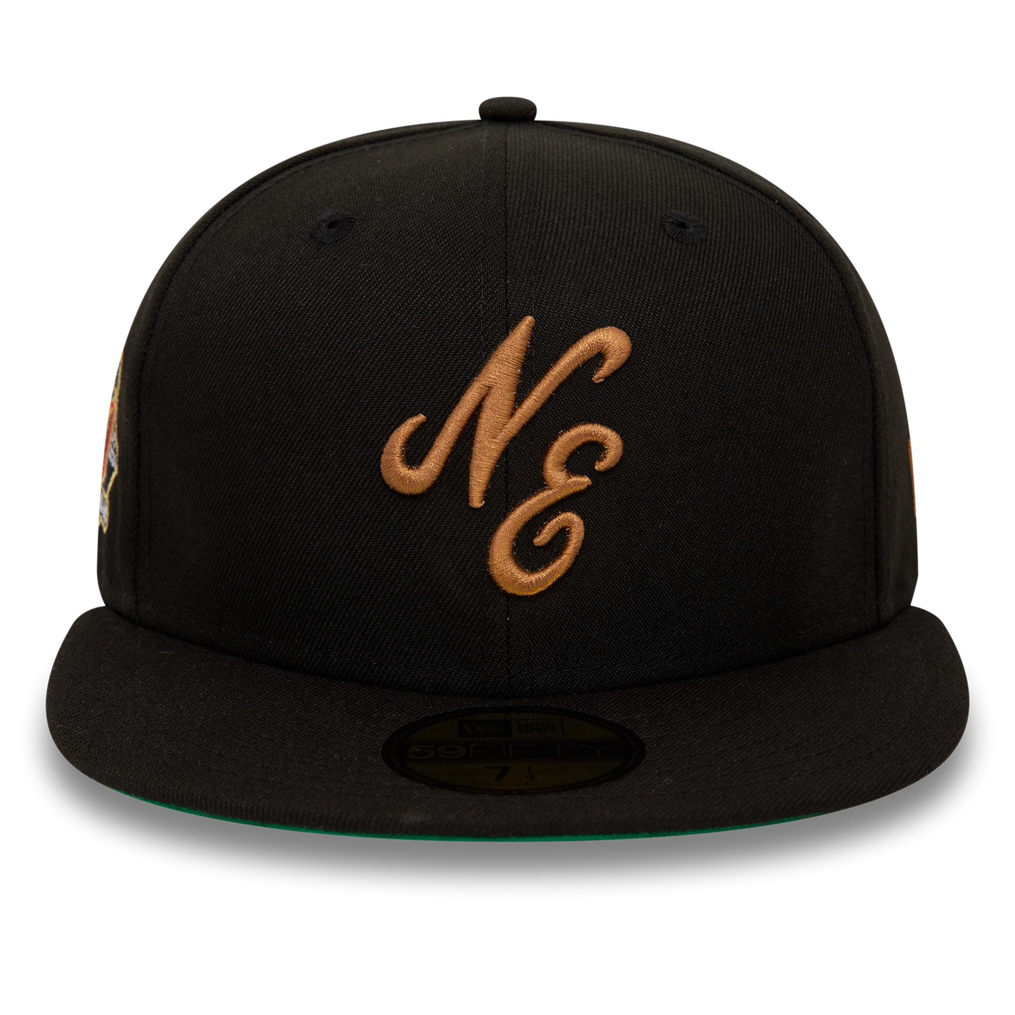 New Era 59FIFTY Script Black Cap