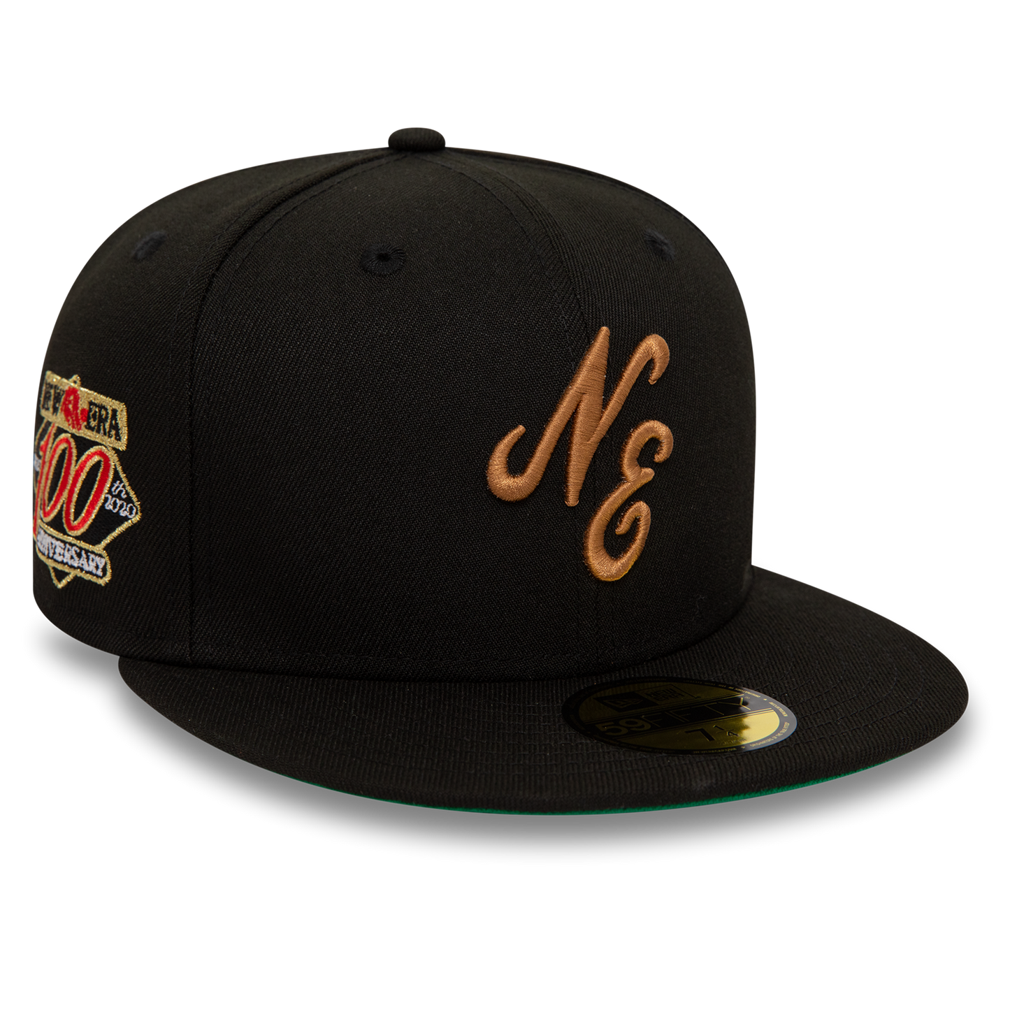 New Era 59FIFTY Script Black Cap