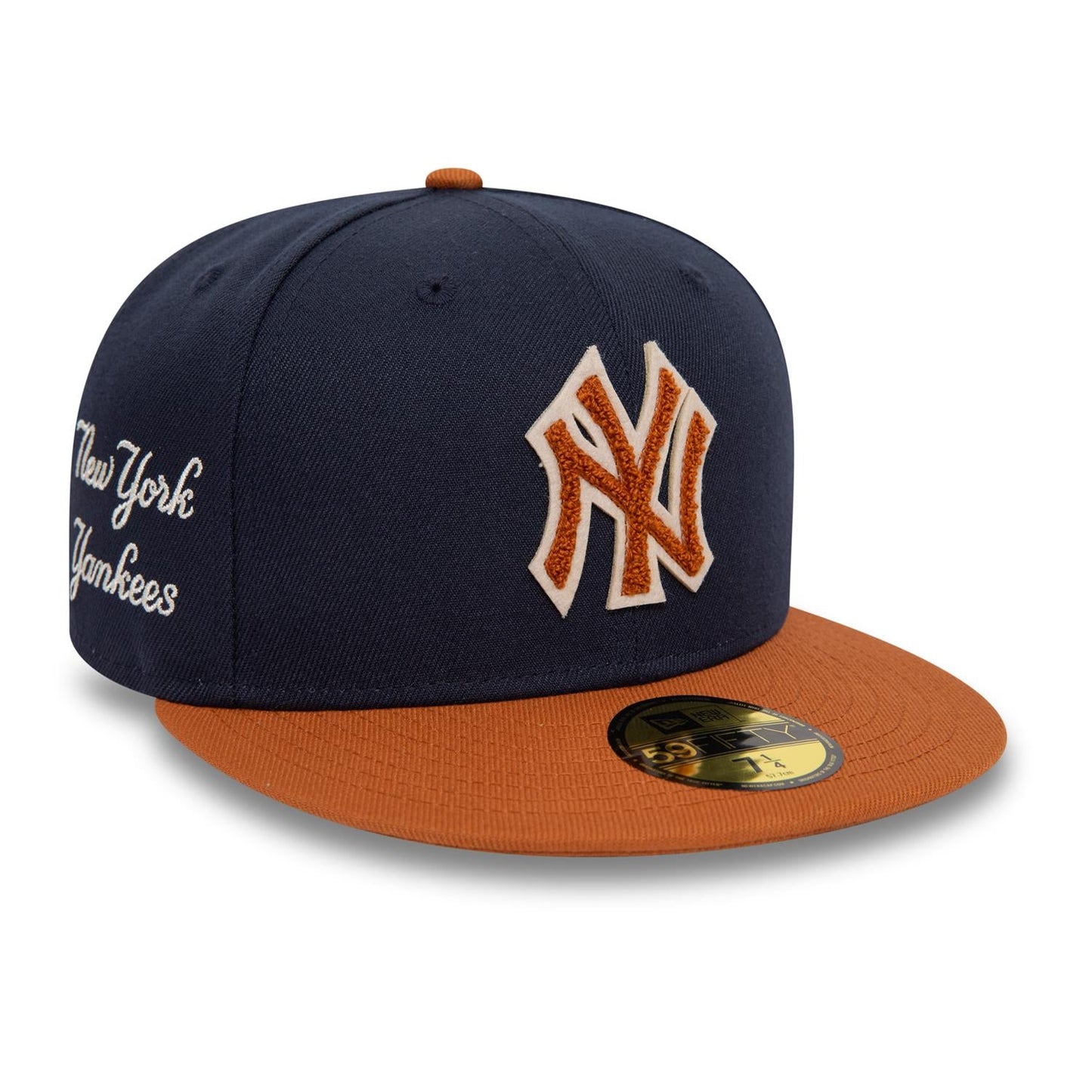 New York Yankees 59FIFTY Boucle Navy Cap