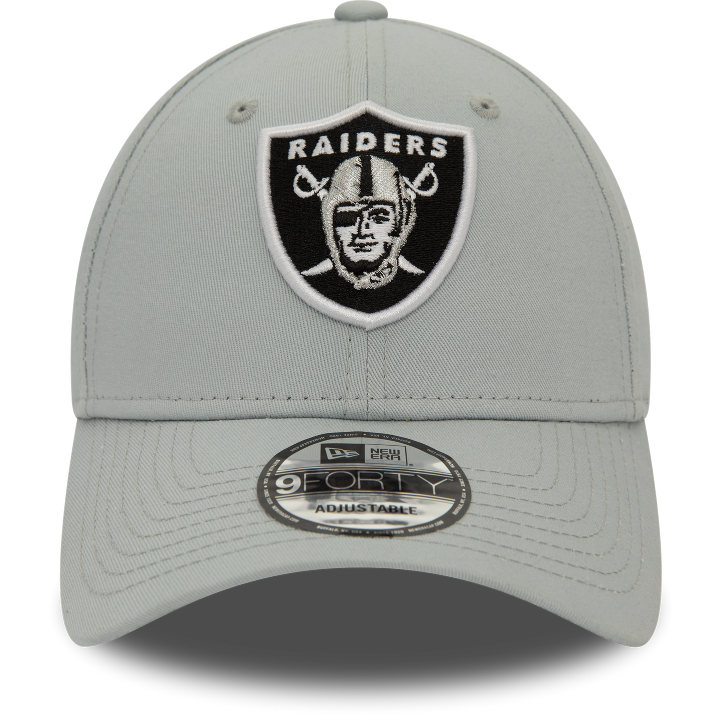 Las Vegas Raiders 9FORTY Side Patch Grey Cap