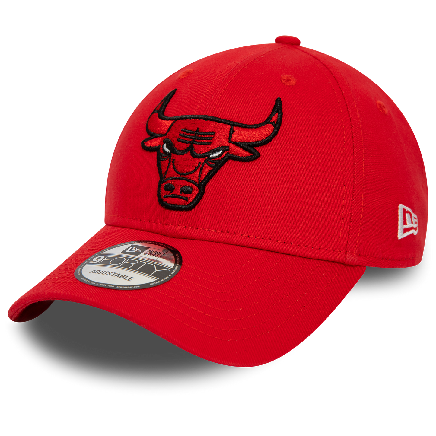 Chicago Bulls 9FORTY Side Patch Red Cap