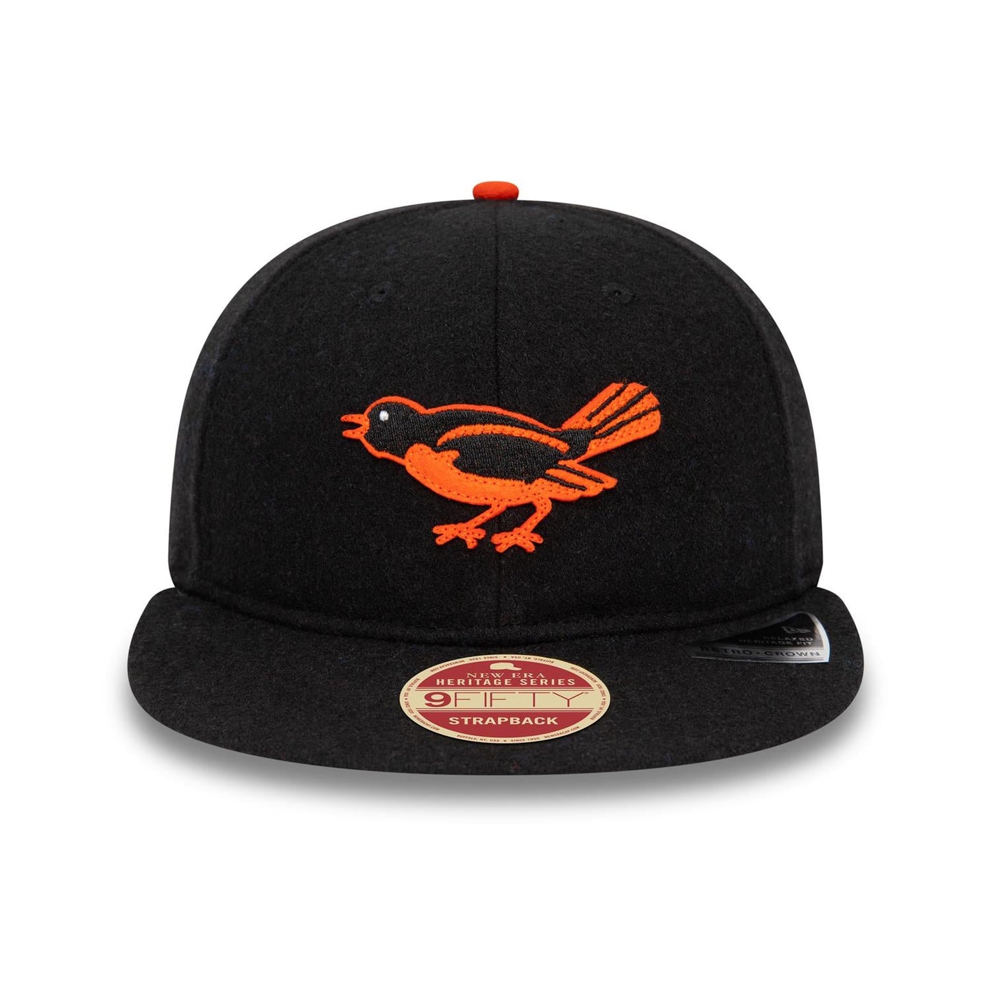 Baltimore Orioles 59FIFTY Retro Crown Heritage Series Black Cap