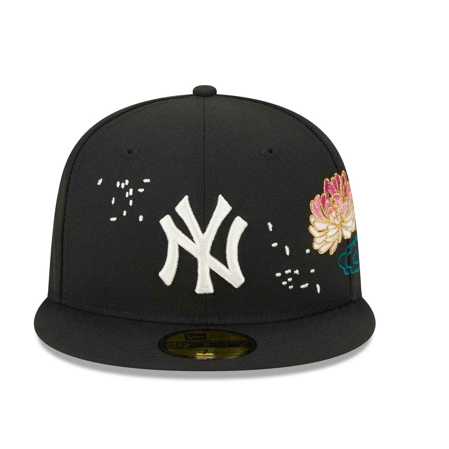 New York Yankees 59FIFTY Cherry Blossom Black Cap