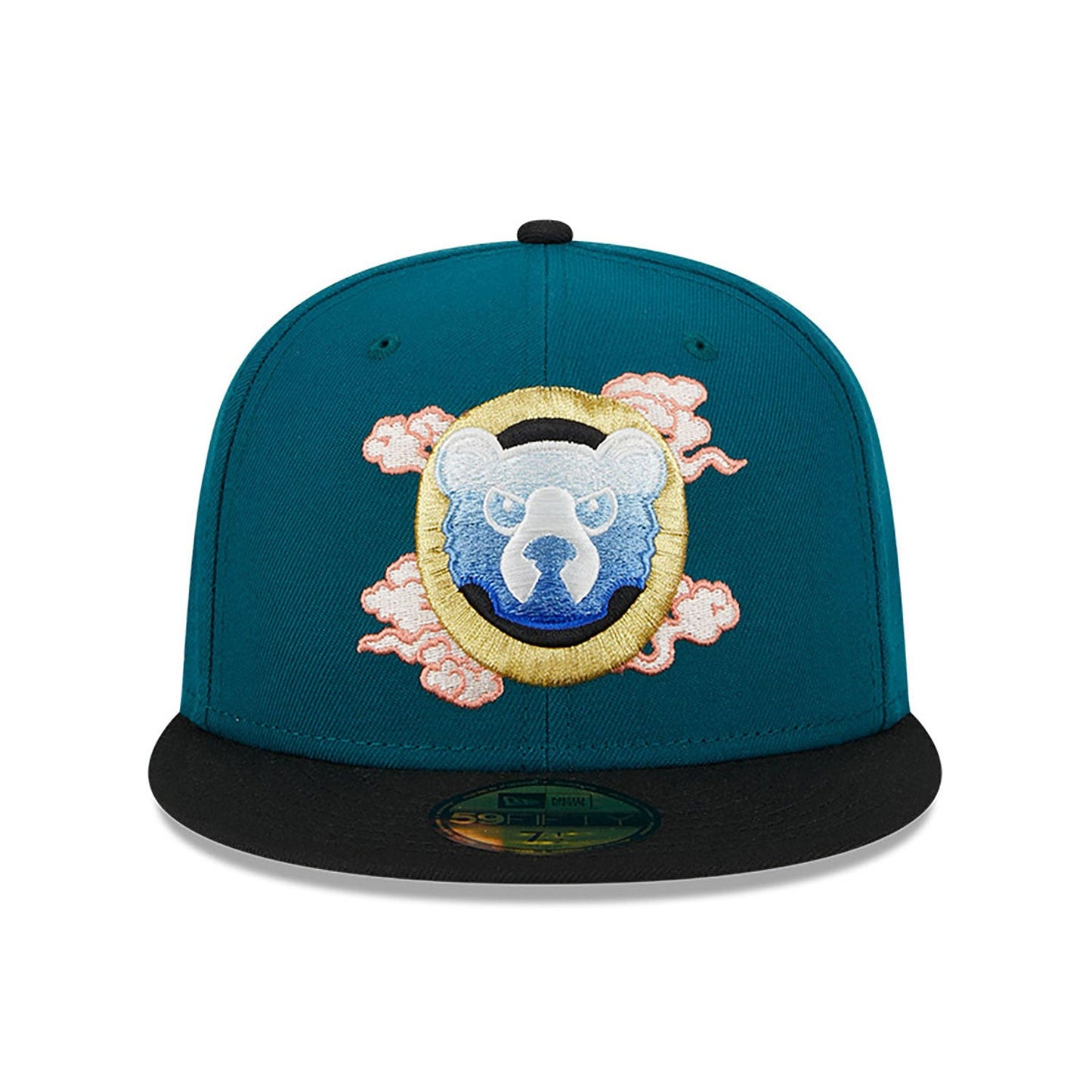 Chicago Cubs 59FIFTY Cloud Spiral Green Cap