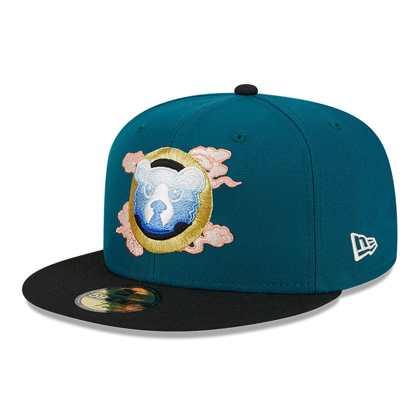 Chicago Cubs 59FIFTY Cloud Spiral Green Cap