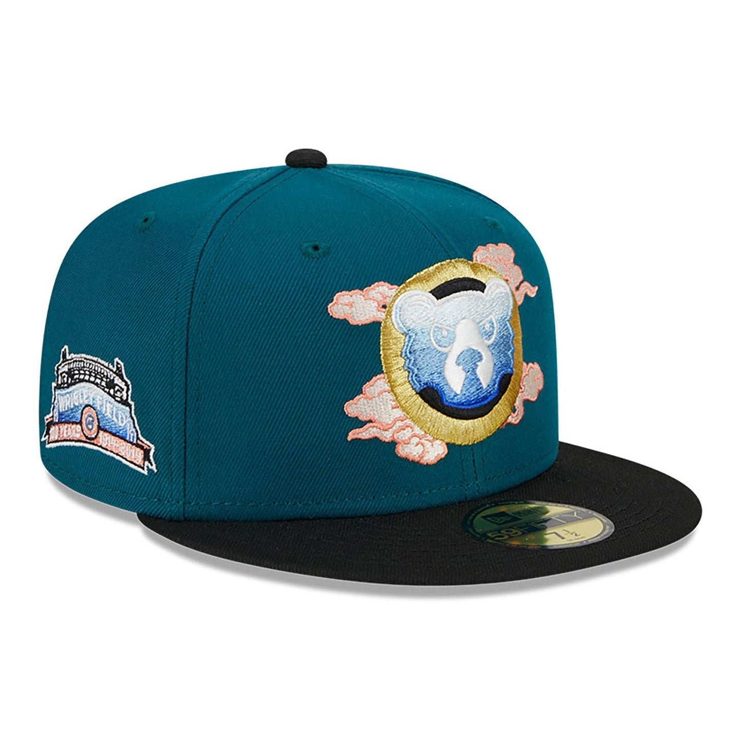 Chicago Cubs 59FIFTY Cloud Spiral Green Cap