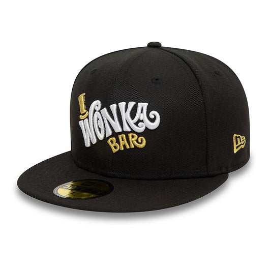 Willy Wonka 59FIFTY Wonka Bar Black Cap