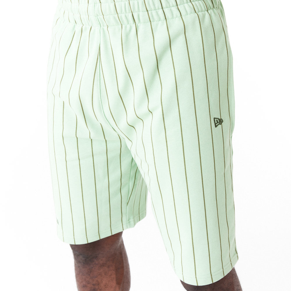 New Era Pinstripe Green Shorts