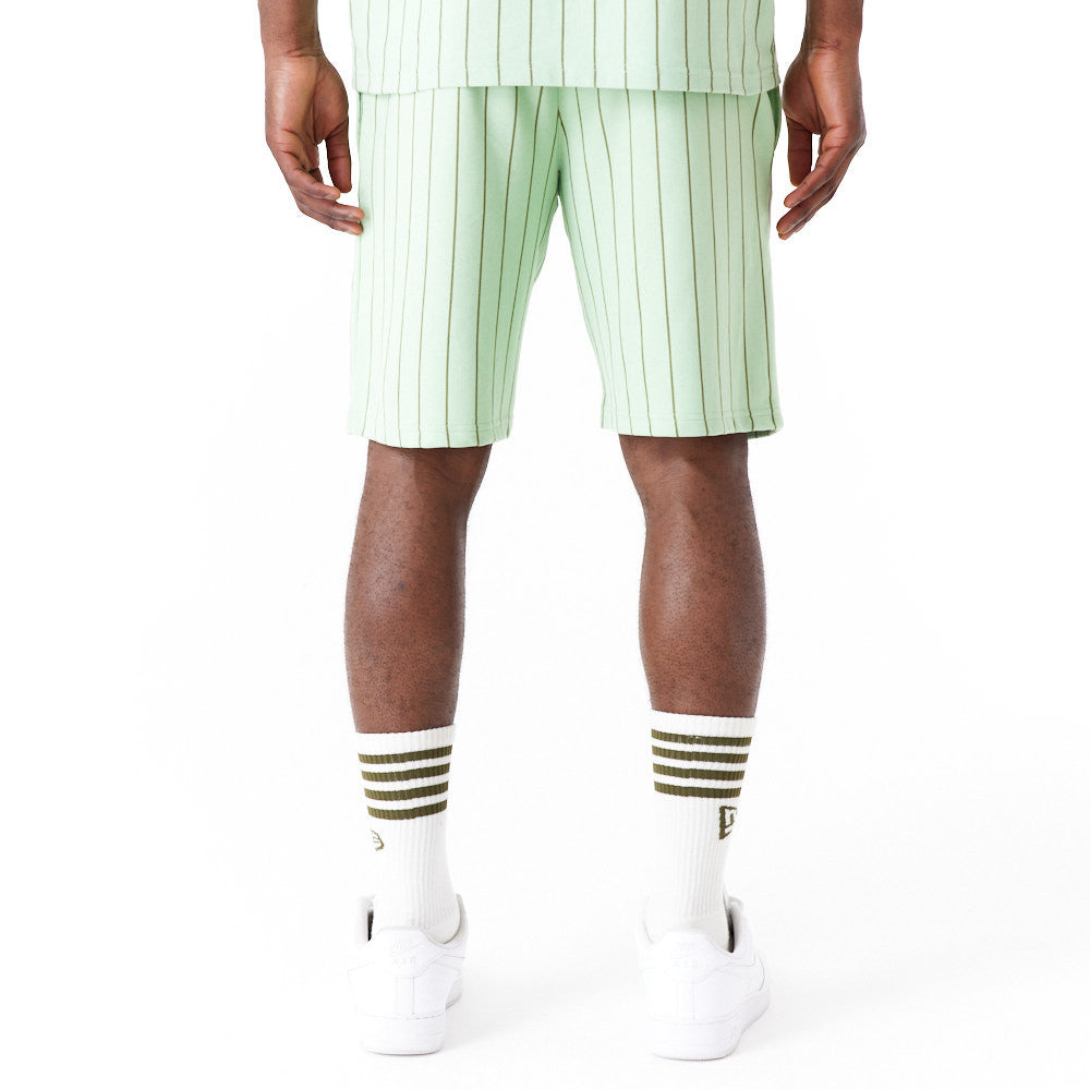 New Era Pinstripe Green Shorts