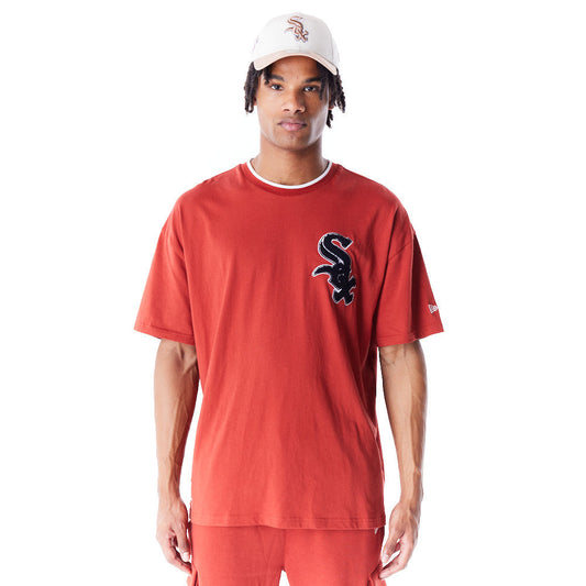 Chicago White Sox World Series Dropped Shoulder Red Tee
