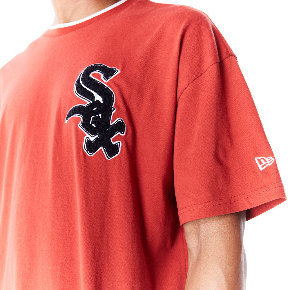 Chicago White Sox World Series Dropped Shoulder Red Tee