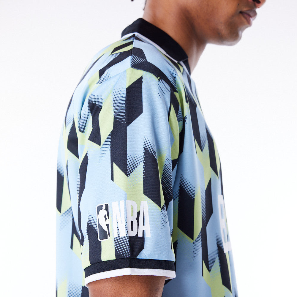 Milwaukee Bucks NBA Soccer Blue Tee