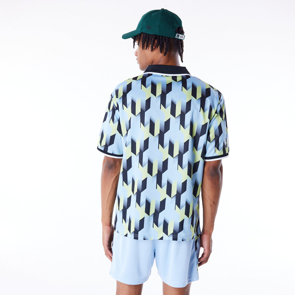 Milwaukee Bucks NBA Soccer Blue Tee