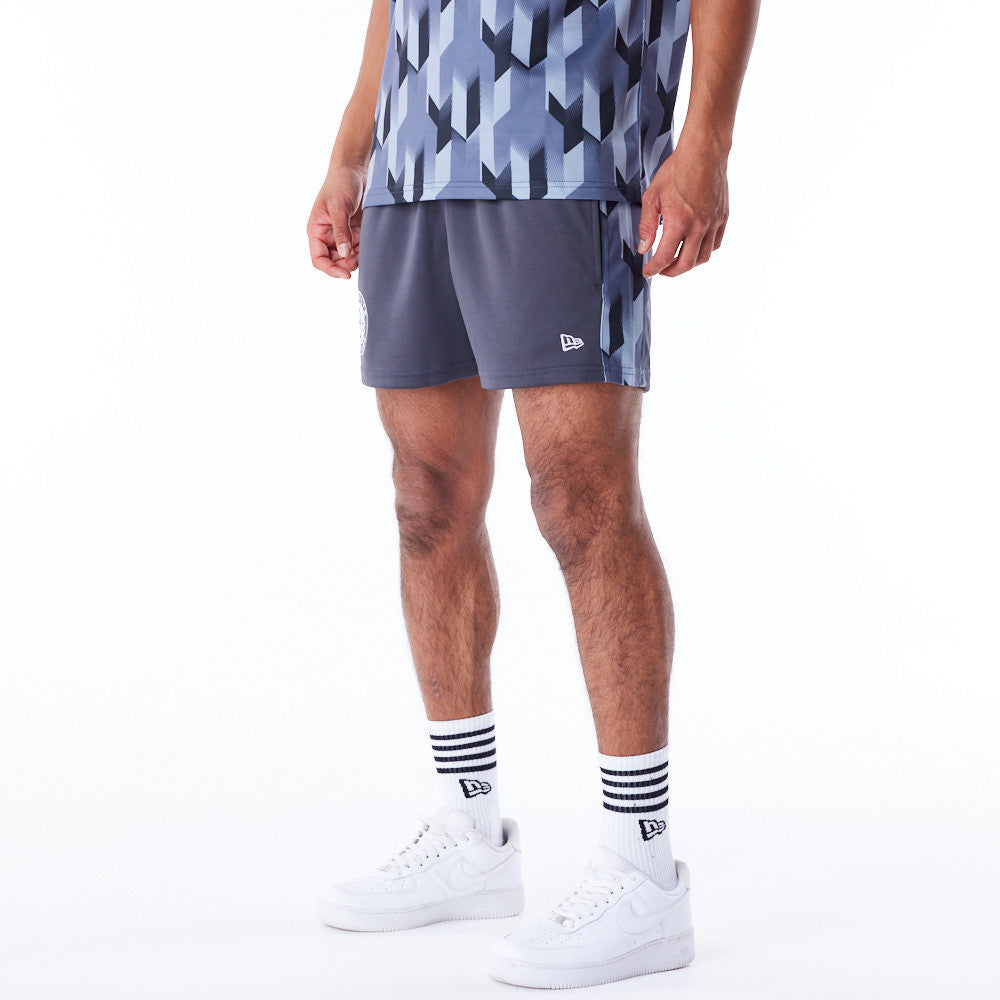 Brooklyn Nets NBA Soccer Graphite Shorts