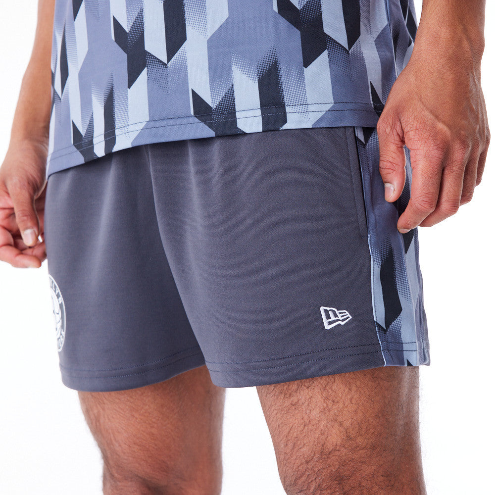 Brooklyn Nets NBA Soccer Graphite Shorts