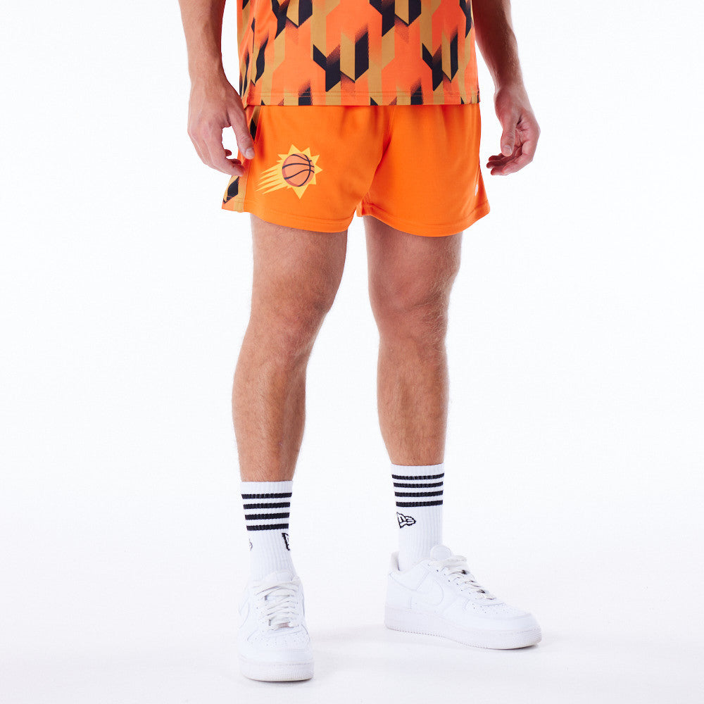 Phoenix Suns NBA Soccer Orange Shorts
