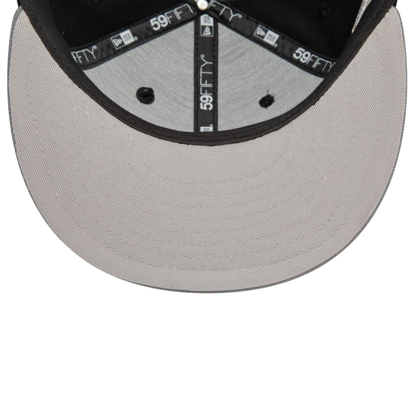 Oakland Athletics 59FIFTY MLB Contrast Pin Black Cap