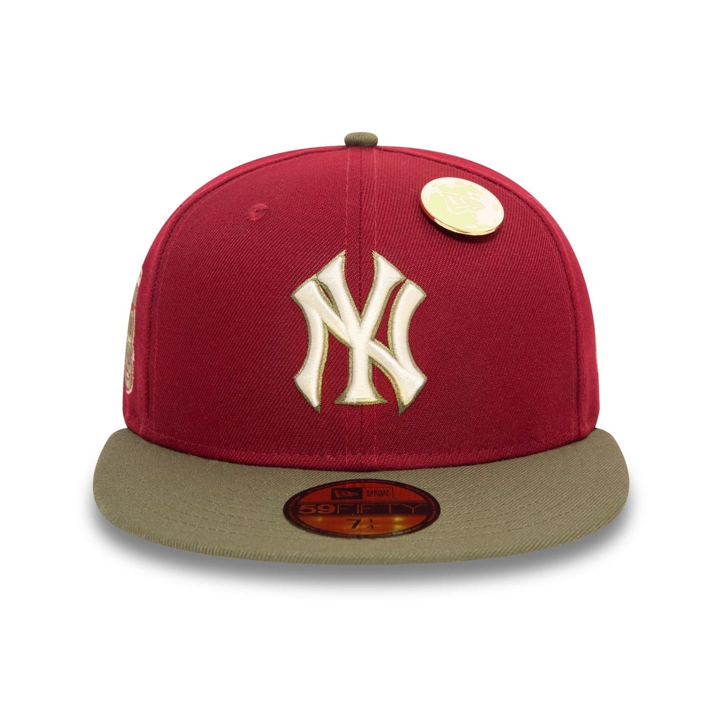 New York Yankees 59FIFTY MLB Contrast Pin Red Cap