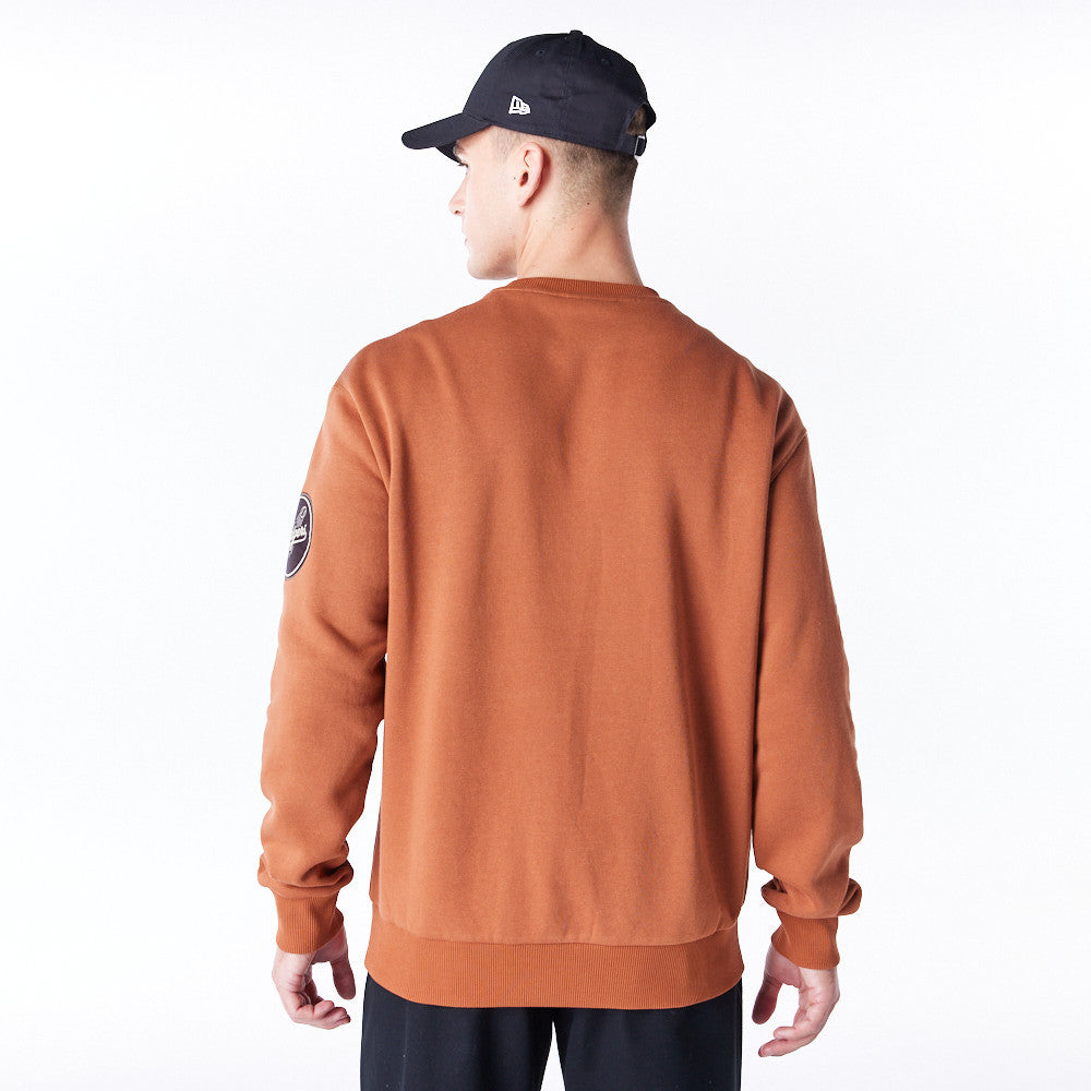 Los Angeles Dodgers MLB Tartan Infill Brown Crew