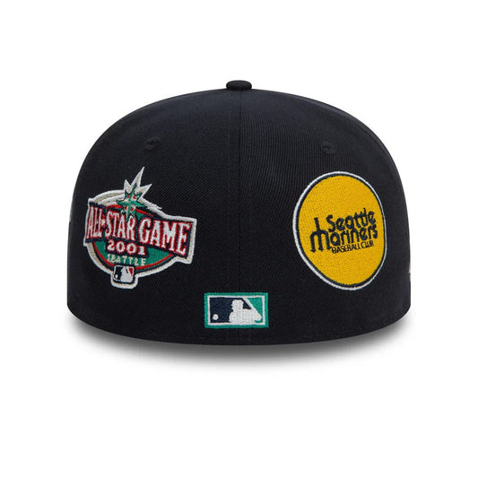 Seattle Mariners 59FIFTY MLB Cooperstown Patch Navy Cap