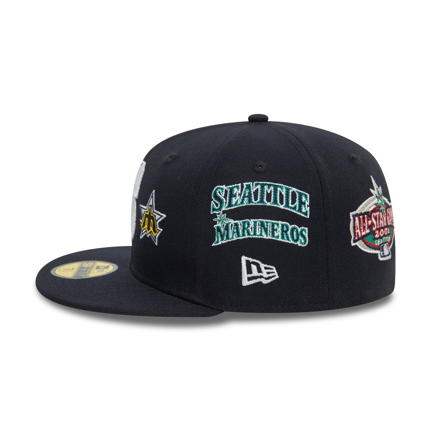 Seattle Mariners 59FIFTY MLB Cooperstown Patch Navy Cap
