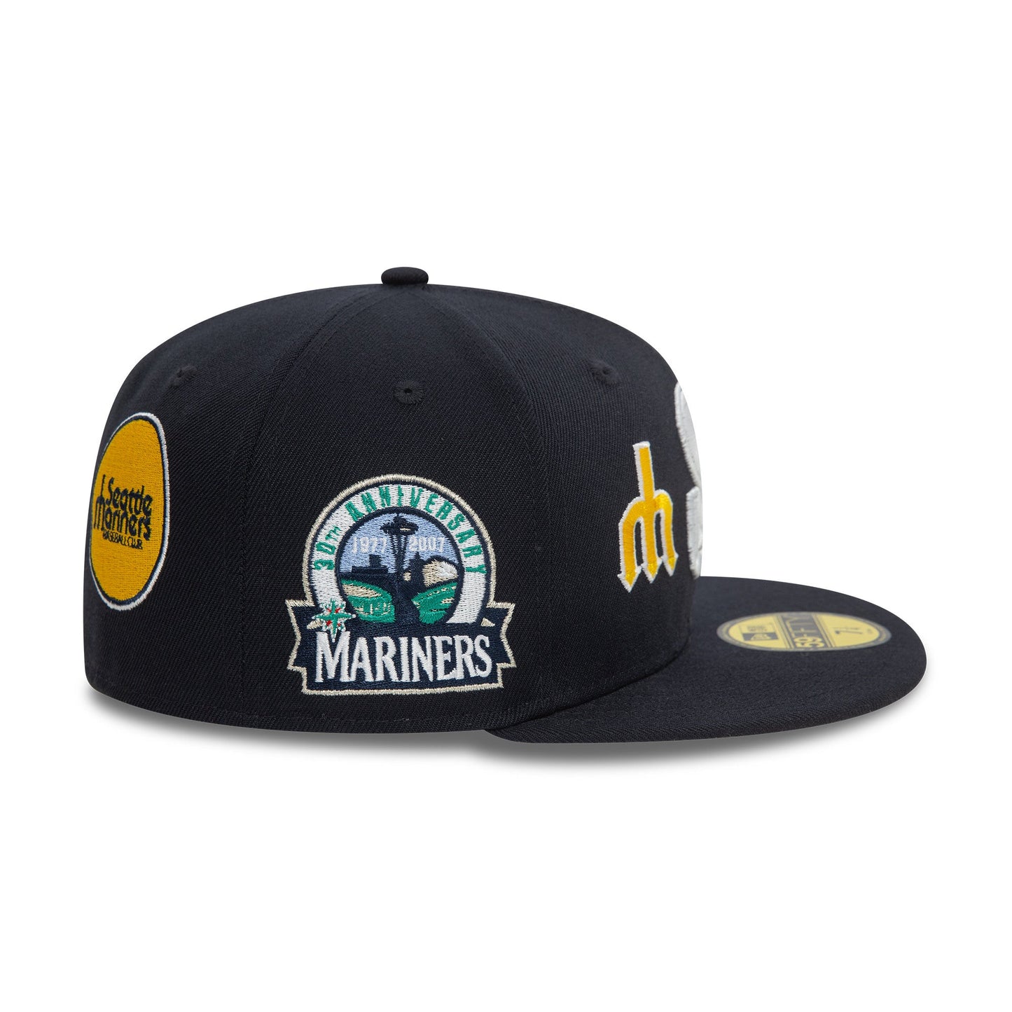 Seattle Mariners 59FIFTY MLB Cooperstown Patch Navy Cap