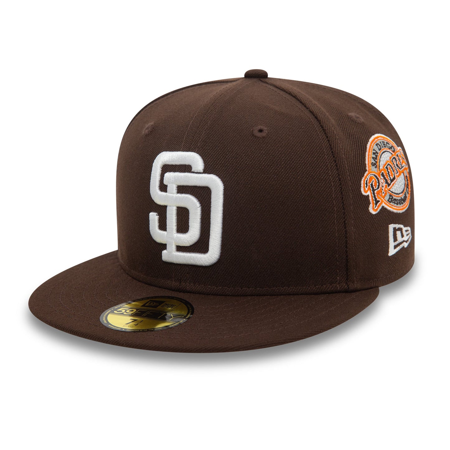 San Diego Padres 59FIFTYMLB Cooperstown Patch Brown Cap