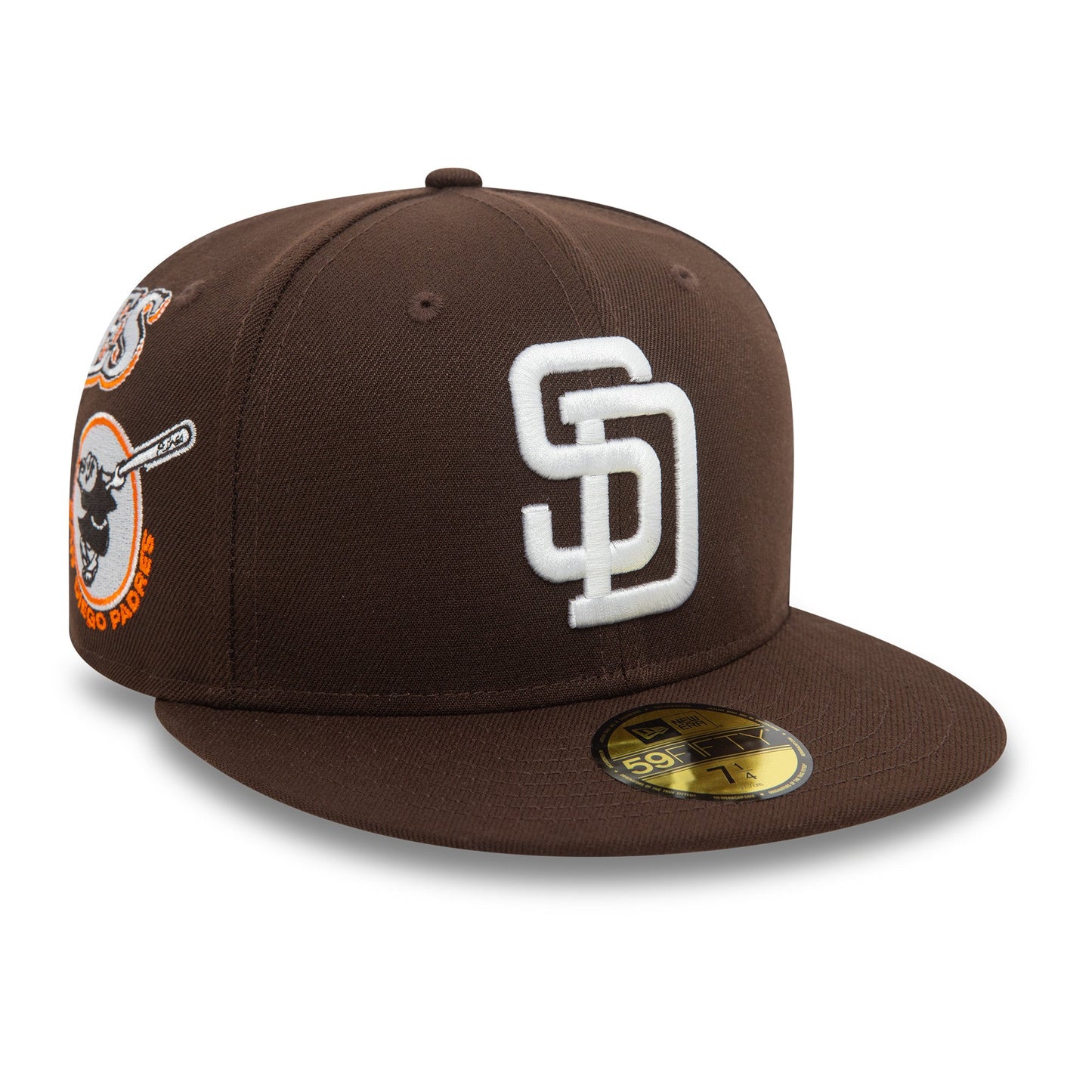 San Diego Padres 59FIFTYMLB Cooperstown Patch Brown Cap