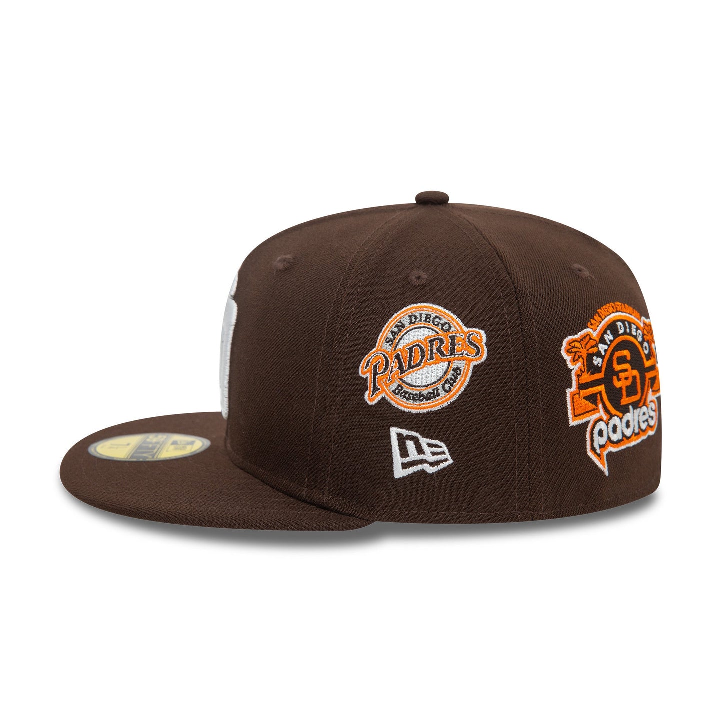 San Diego Padres 59FIFTYMLB Cooperstown Patch Brown Cap