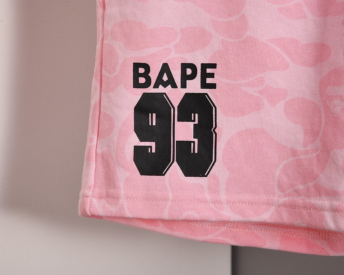Bape x Inter Miami Camo Hoodie Pink