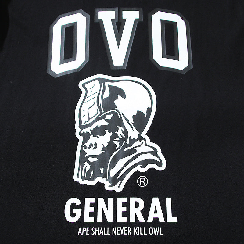 BAPE x OVO General Tee Black