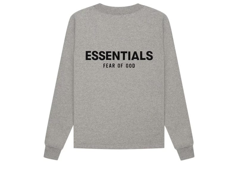 Fear of God Essentials Relaxed Crewneck - "Dark Oatmeal"