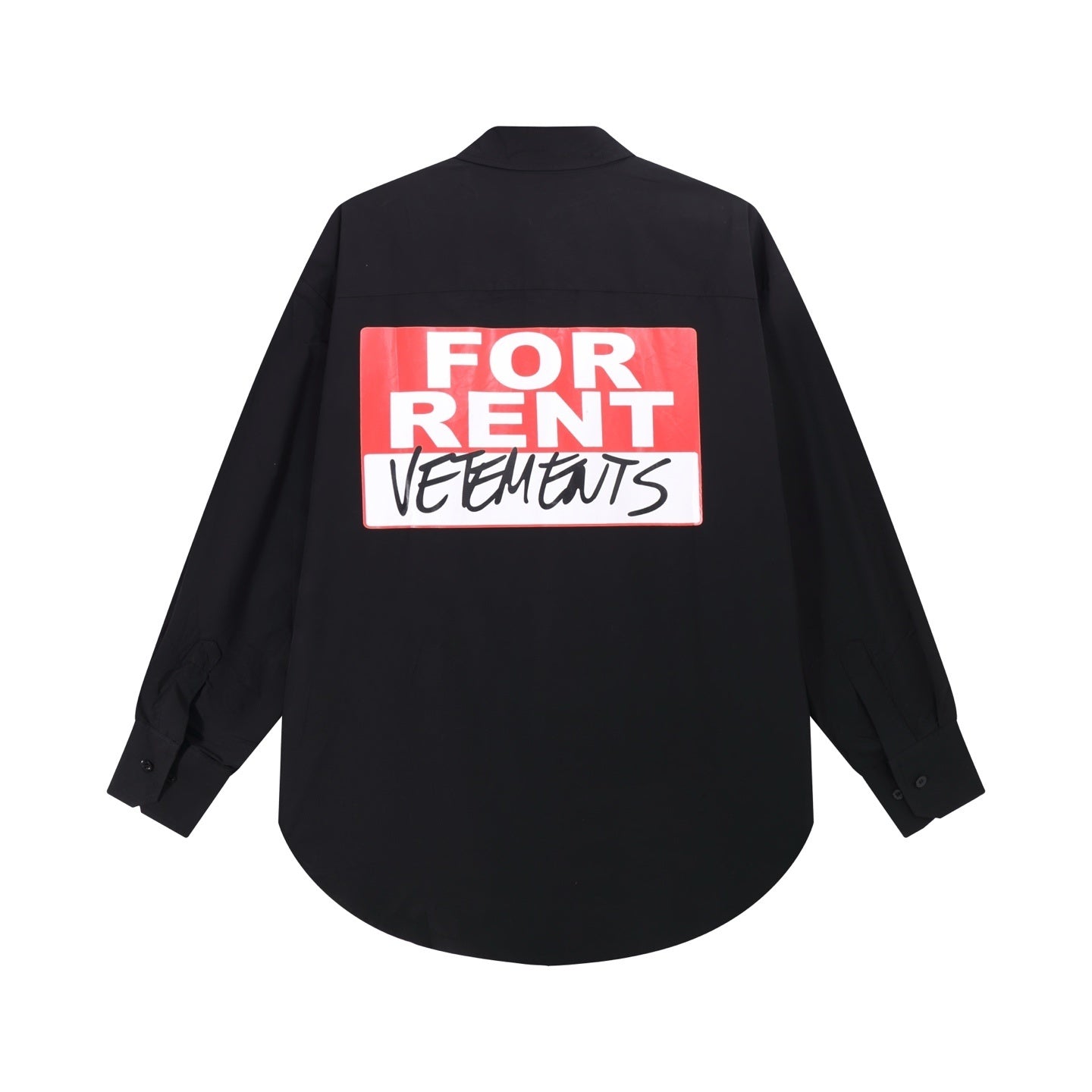 Vetements 'For Rent' T-Shirt 'Black'