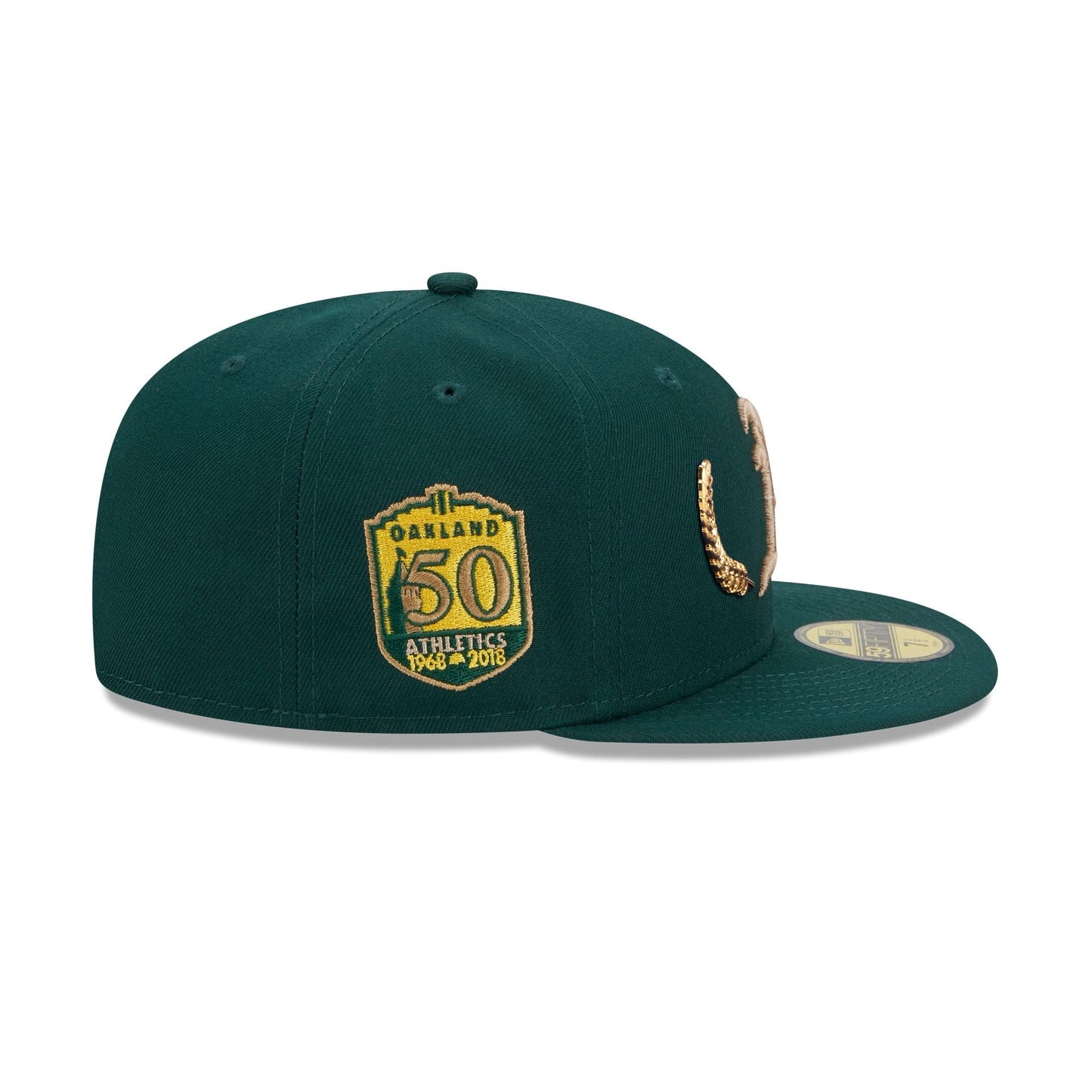 Oakland Athletics Gold Leaf 59FIFTY Fitted Hat