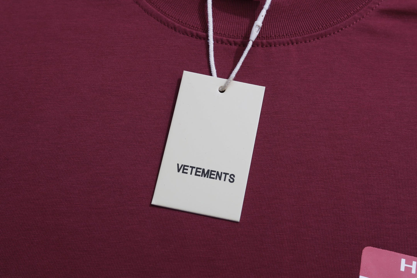 Vetements 'My name is' T-shirt