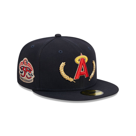 Los Angeles Angels Gold Leaf 59FIFTY Fitted Hat