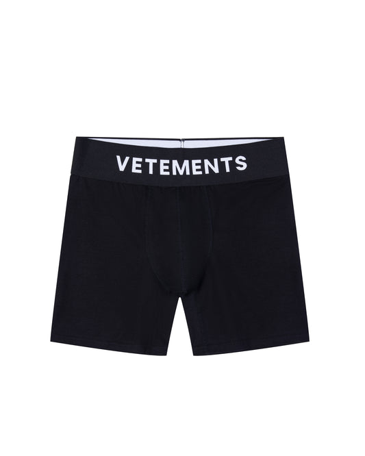 Vetements Logo Boxers 'Black'