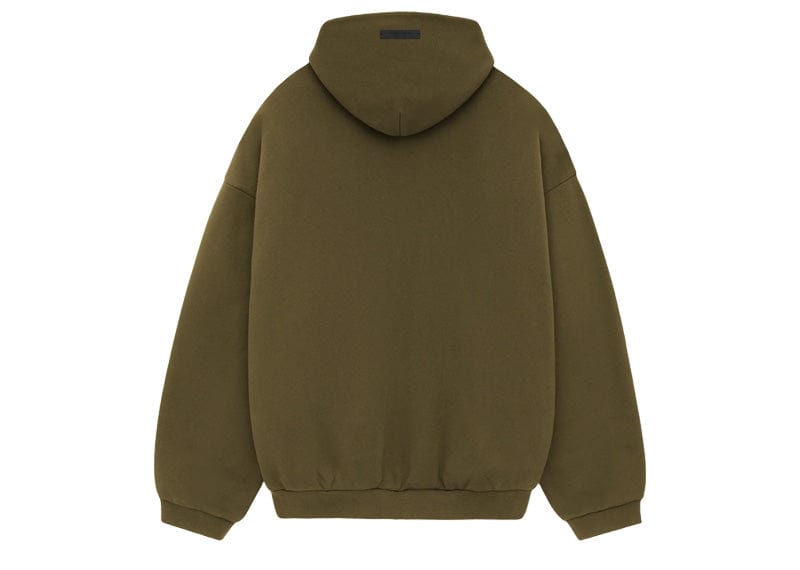 Fear of God Essentials Fleece Hoodie - 'Olive'