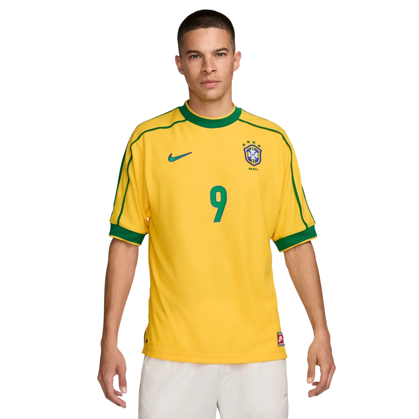 Brazil 1998/99 Ronaldo Retro Football Shirt